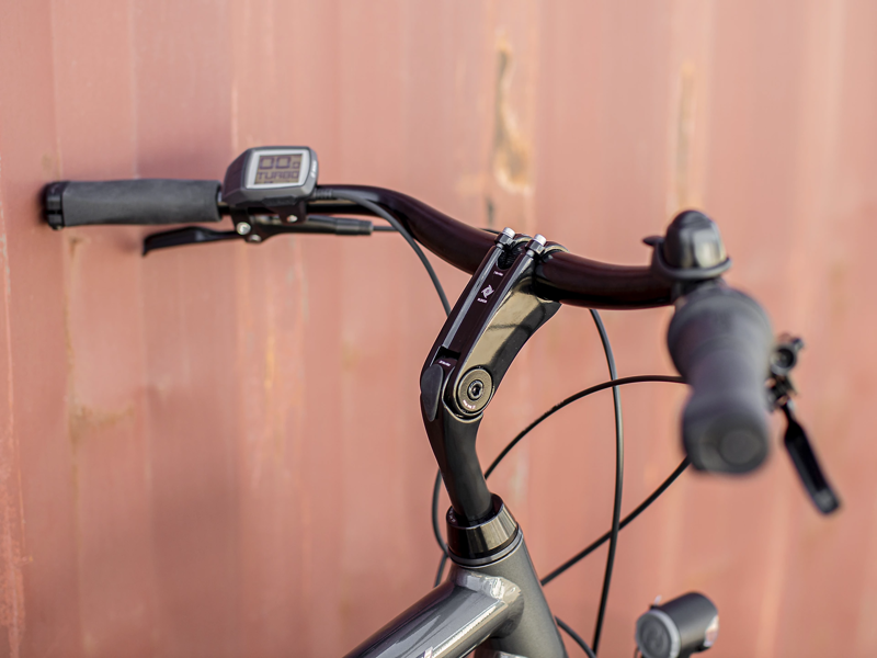 Trek District+ 1 500wh eHybrid Bike in Grey Large-7