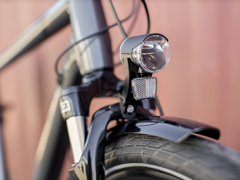 Trek District+ 1 500wh eHybrid Bike in Grey Large-4