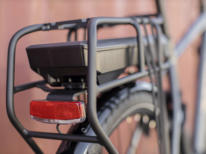 Trek District+ 1 500wh eHybrid Bike in Grey Large-3