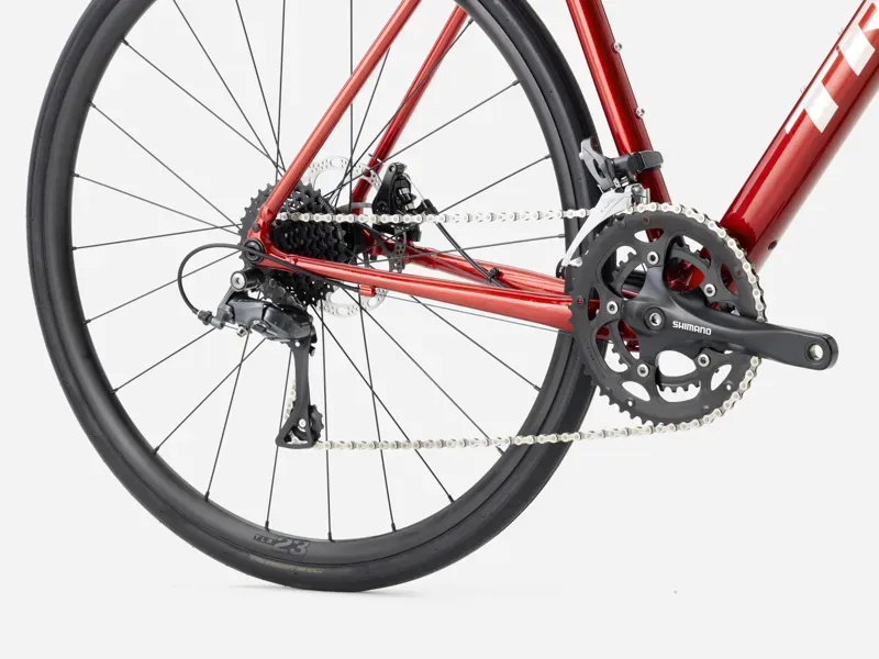 Trek Domane AL 2 Road Bike in Fury Red-5
