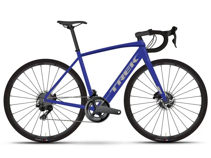 Trek Domane+ AL 5 E-Road Bike In Matte Hex Blue
