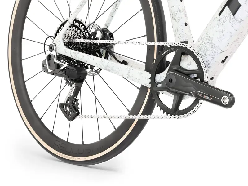 2027 Trek Domane+ SL 7 AXS Carbon Electric Road Bike in Pearl Silver -4