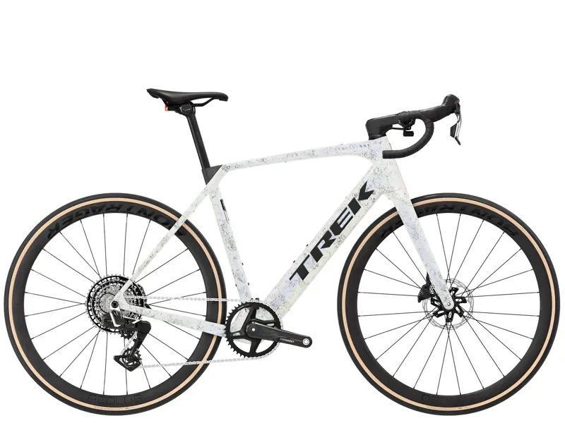2027 Trek Domane+ SL 7 AXS Carbon Electric Road Bike in Pearl Silver 
