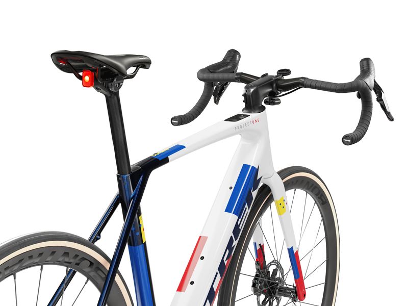 2027 Trek Domane+ SL 7 AXS Carbon Electric Road Bike in Navy Smoke/Trek White-3