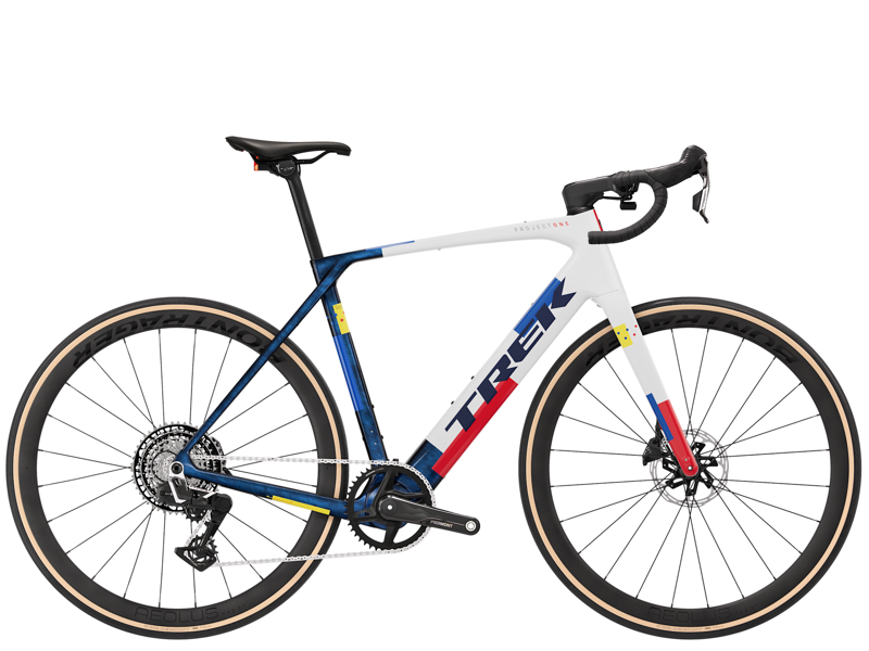 2027 Trek Domane+ SL 7 AXS Carbon Electric Road Bike in Navy Smoke/Trek White