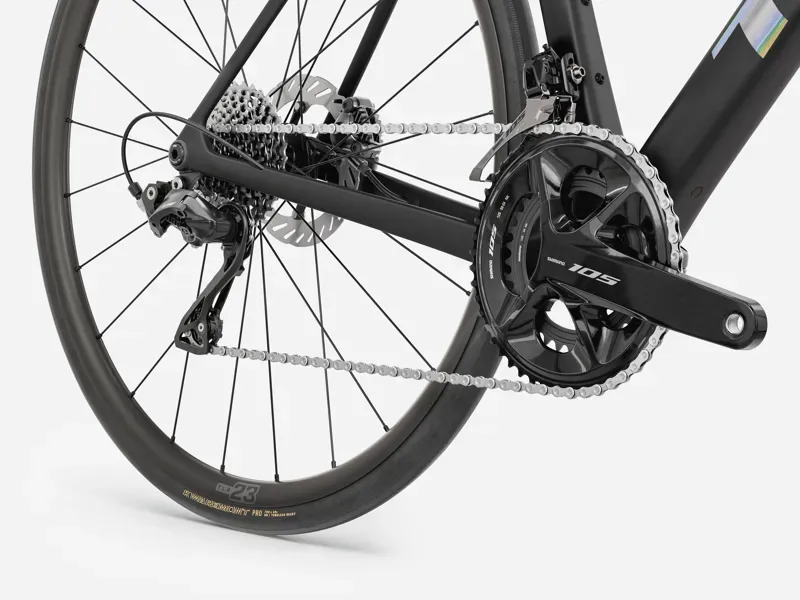 2027 Trek Domane SL 5 Carbon Road Bike in Matte Deep Smoke-4