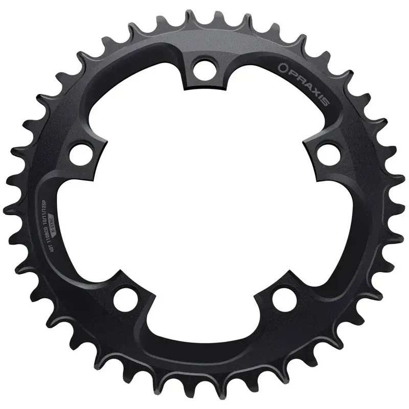 Praxis Works 110 BCD Narrow Wide Chainring 1x Black 38t