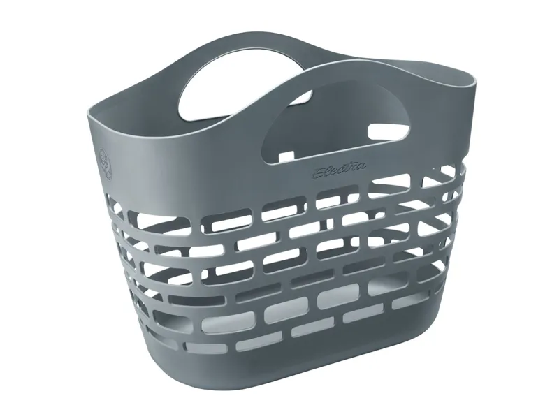 2022 Electra Reclaimed Ocean Plastic Plasket Basket in Grey