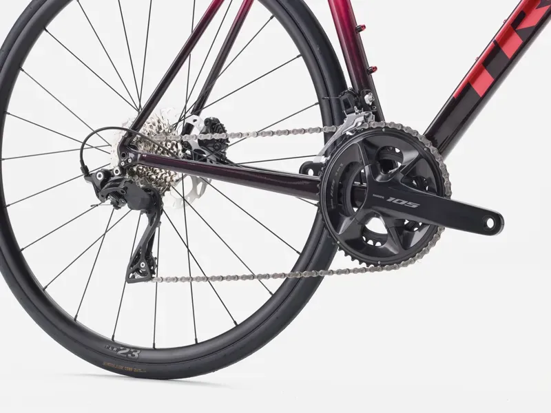 Trek Emonda ALR 5 Road Bike In Crimson to Dark Carmine Fade-5