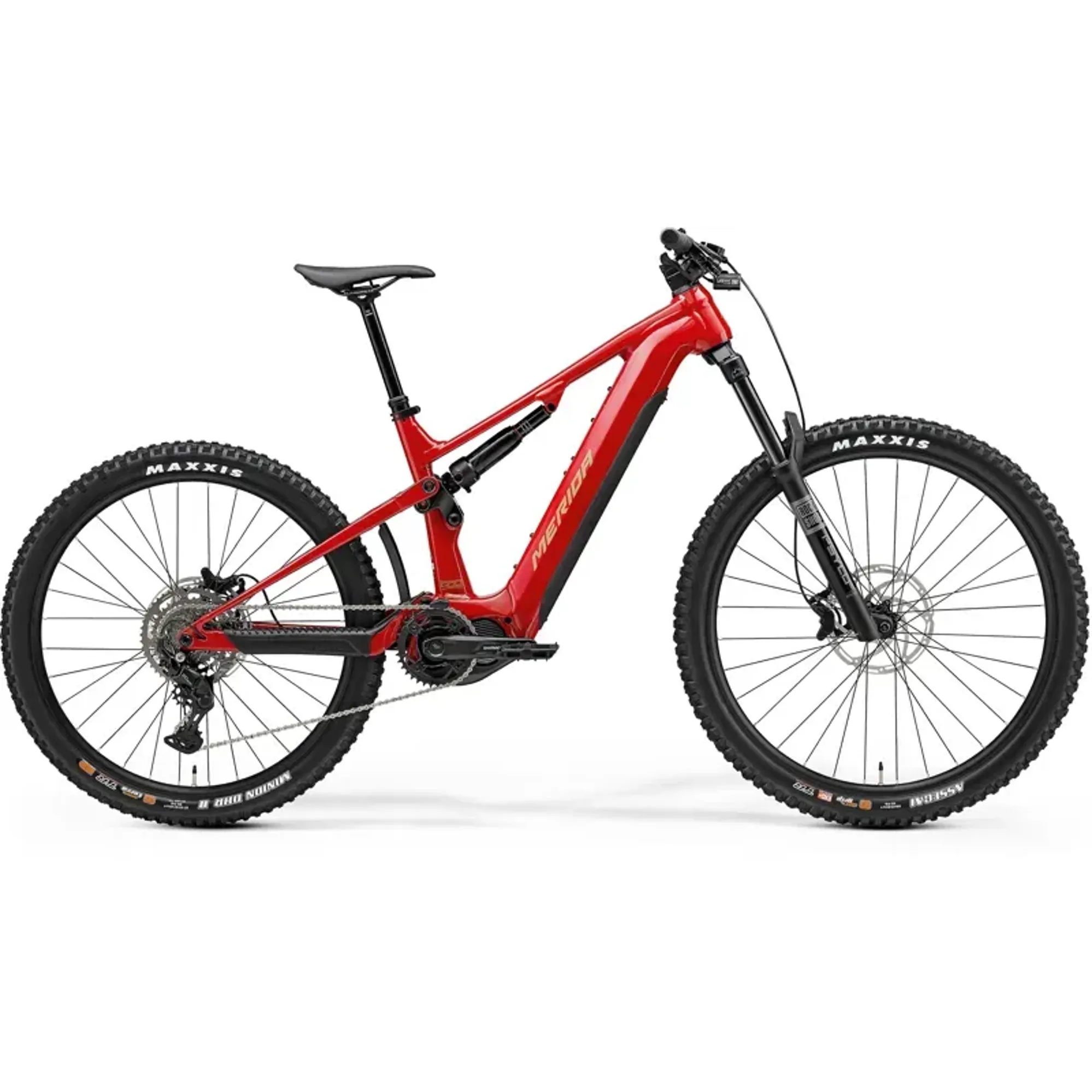 Merida eOne-Sixty 400 E-Mountain Bike In Red/Clay1