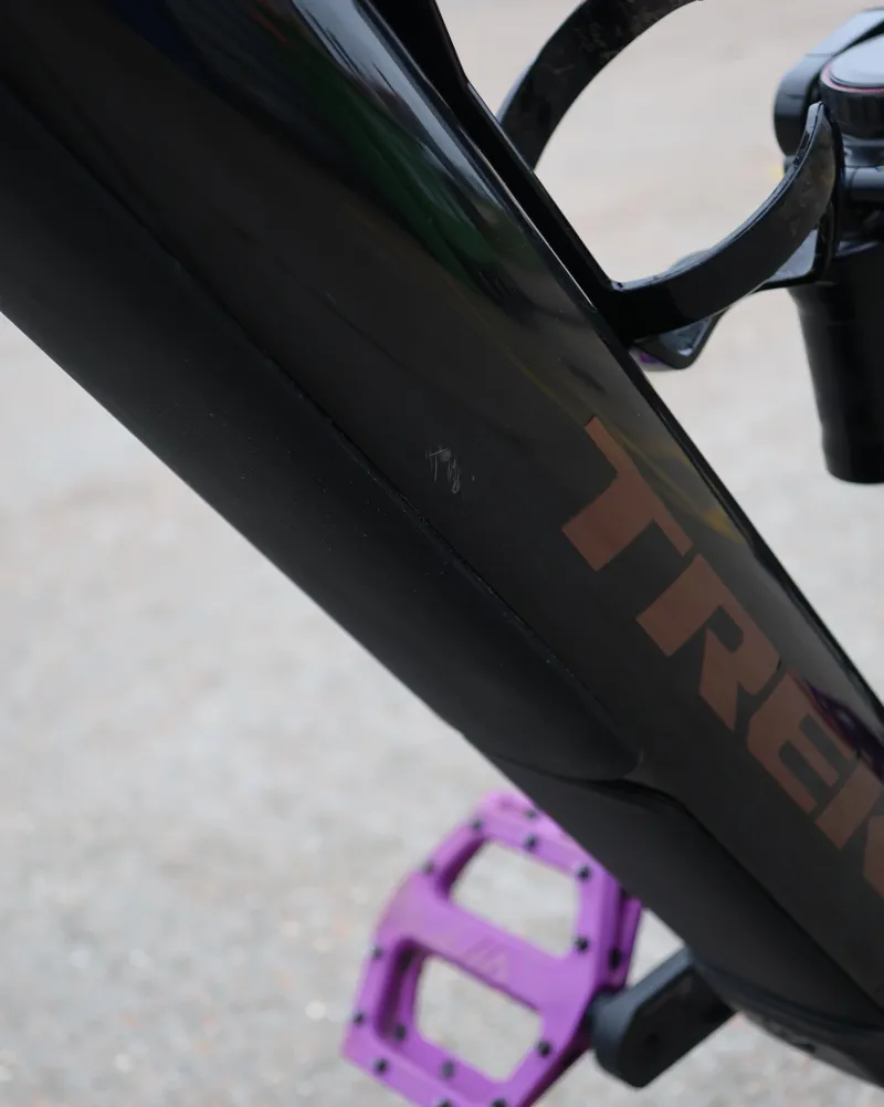 EX-DEMO Trek Fuel Exe 9.8 XT Electric Mountain Bike in Smoke Large-5