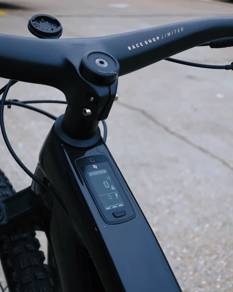 EX-DEMO Trek Fuel Exe 9.8 XT Electric Mountain Bike in Smoke Large-8