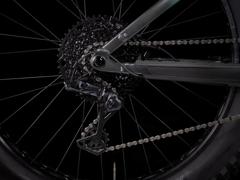 Trek Farley 5 Mountain Fat Bike in Satin Blue Sage Lithium Grey-2