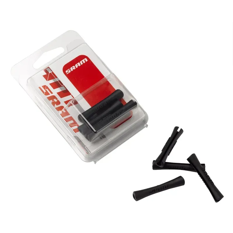 SRAM Outer Cable Frame Protector Rubber 4-pack in Black-1