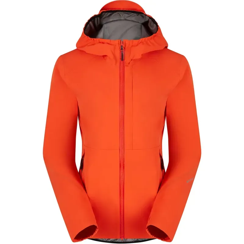 Madison Women's Flux 3-Layer Waterproof Mountain Bike Trail Jacket Red