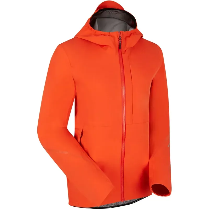 Madison Women's Flux 3-Layer Waterproof Mountain Bike Trail Jacket Red-1