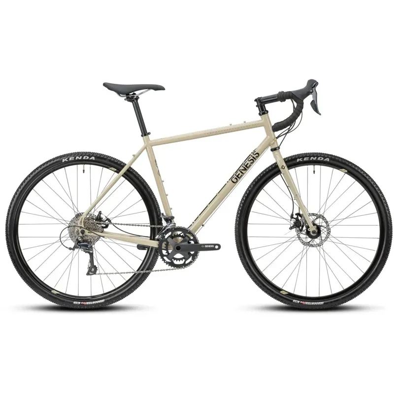 Genesis Croix De Fer 10 Steel Gravel Bike in Sand 