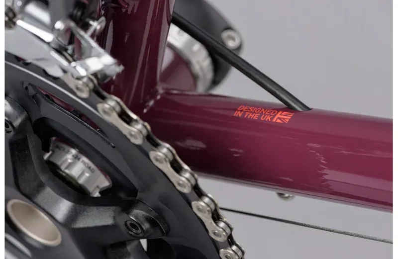 Genesis Croix De Fer 30 Steel Gravel Bike in Plum Purple Large-10