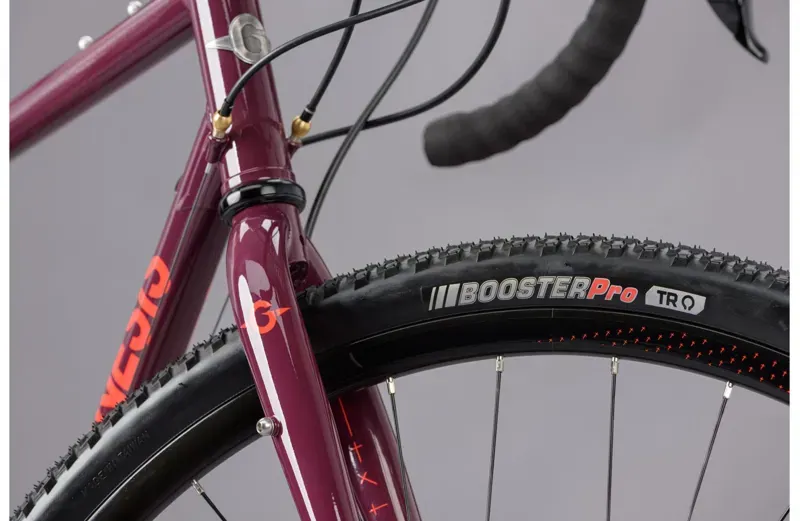 Genesis Croix De Fer 30 Steel Gravel Bike in Plum Purple Large-4