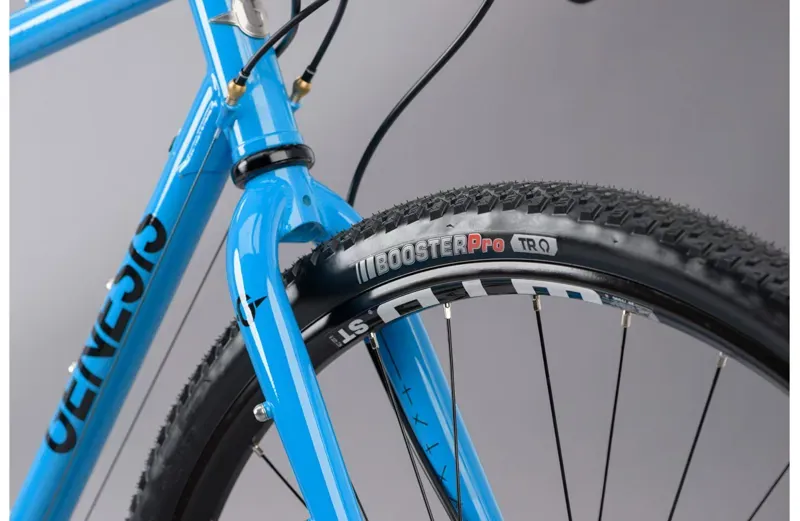 Genesis Croix De Fer 40 Steel Gravel Bike in Blue-4