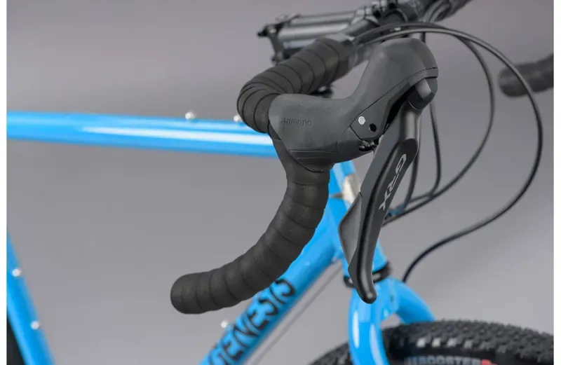 Genesis Croix De Fer 40 Steel Gravel Bike in Blue-1