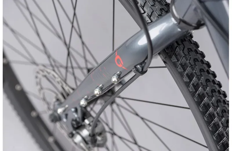 Genesis Flyer Steel Gravel Bike in Grey-4