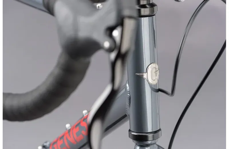 Genesis Flyer Steel Gravel Bike in Grey-2