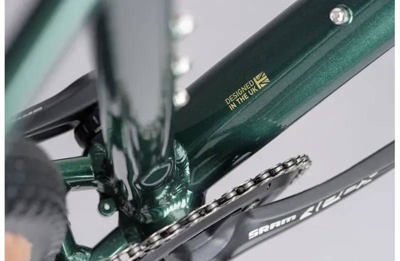 Genesis Fugio 10 Gravel Bike in Green Medium-7