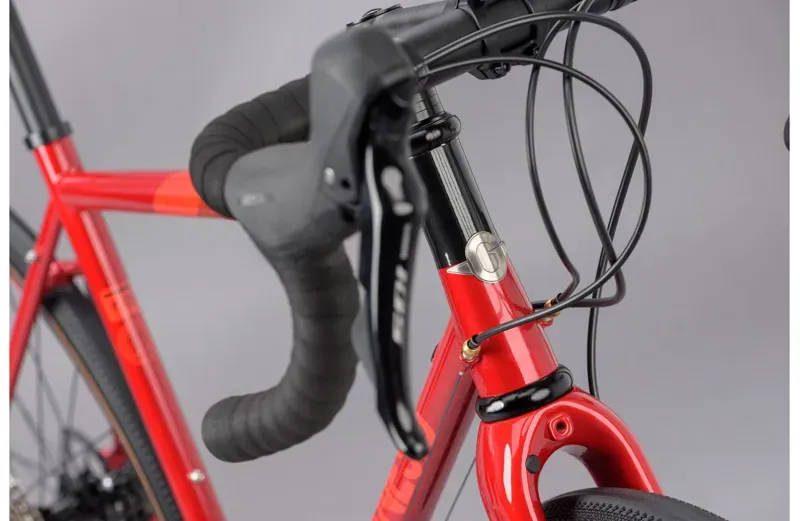 Genesis Equilibrium Disc Steel Road Bike in Red-2