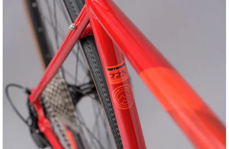 Genesis Equilibrium Disc Steel Road Bike in Red-7