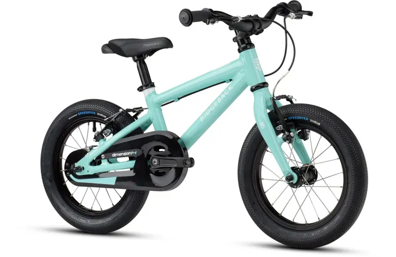Ridgeback Dimension 14 Inch Wheel Kids Bike in Green-1
