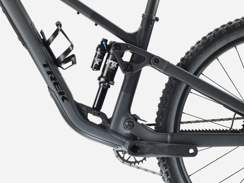 Trek Fuel EX 8 Mountain Bike in Lithium Grey/Trek Black Splatter-4