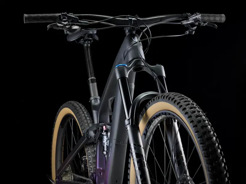 Trek Fuel EX 9.8 XT Carbon Trail Bike in Deep Smoke/Purple Phaze-2
