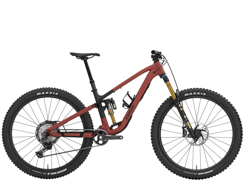 2026 Trek Fuel EX 9 XT Mountain Bike Sedona Red/Pennyflake Splatter