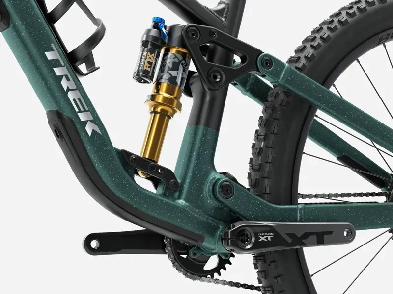 Trek Fuel EX 9 XT Di2 Gen 7 Mountain Bike in Matte Juniper/Blue Sage Splatter-2