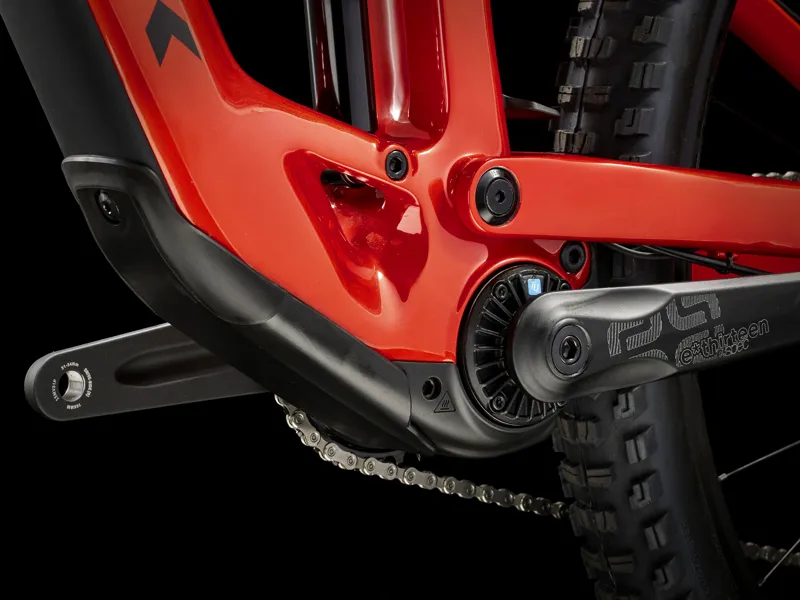 2024 Trek FUEL EXe 9.7 SLX/XT Electric Mountain Bike in Lava Red-2