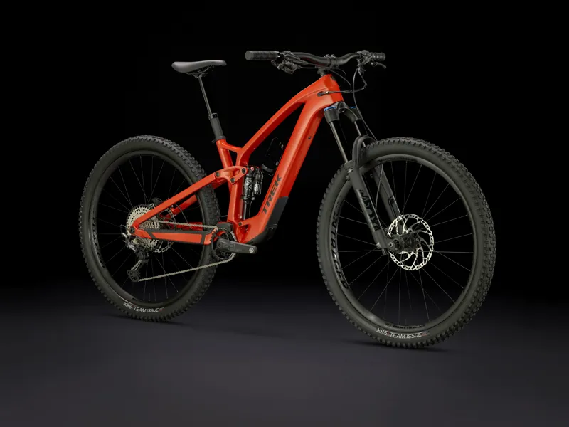 2024 Trek FUEL EXe 9.7 SLX/XT Electric Mountain Bike in Lava Red-1