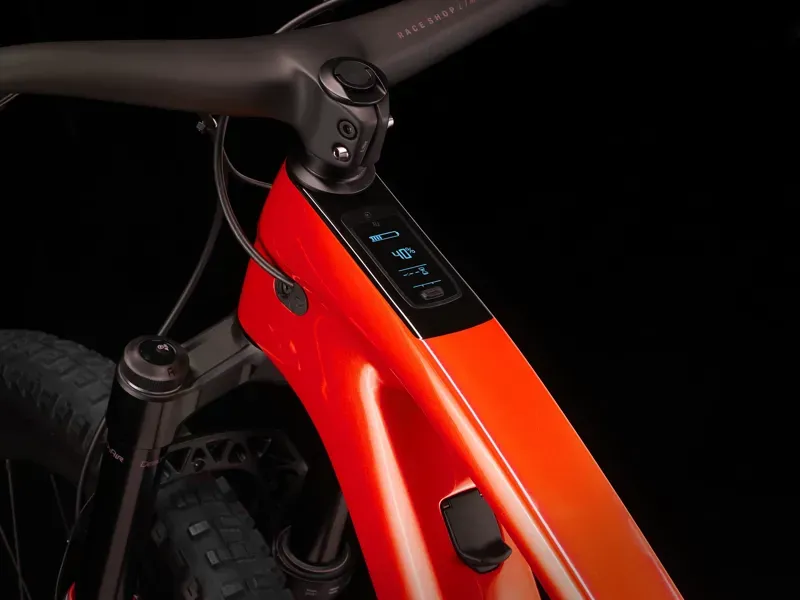 Fuel Exe 9.9 Xo AXS Electric Mountain Bike in Lava-5