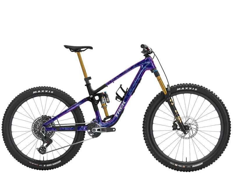 Trek Fuel MX 9.9 X0 AXS Gen 7 Mountain Bike in Purple Phaze/Amethyst Marble