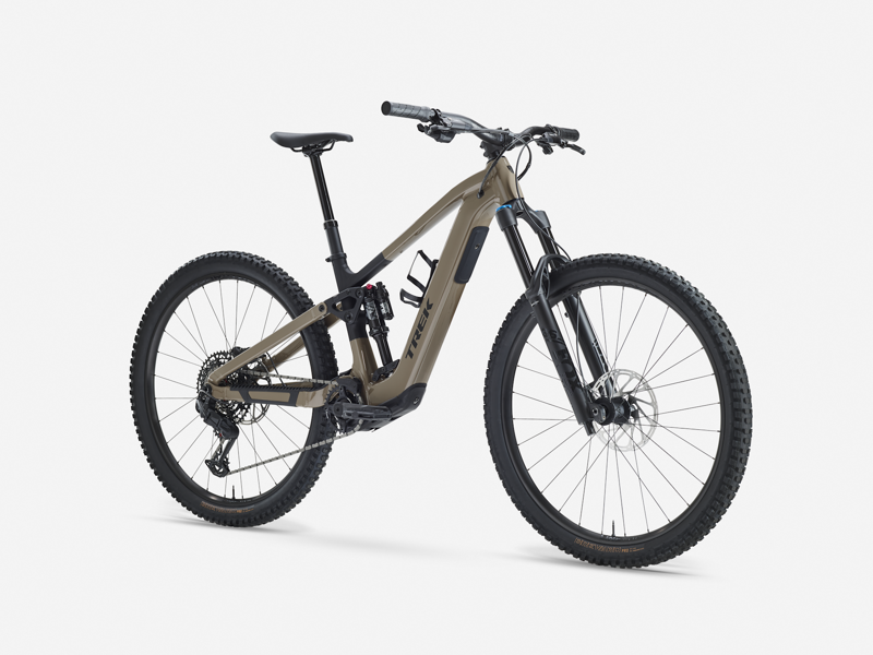 Trek Fuel+ EX 8 eMountain Bike in Wild Mushroom/Trek Black-1