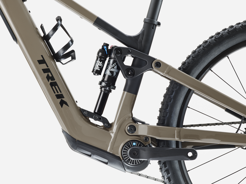Trek Fuel+ EX 8 eMountain Bike in Wild Mushroom/Trek Black-4