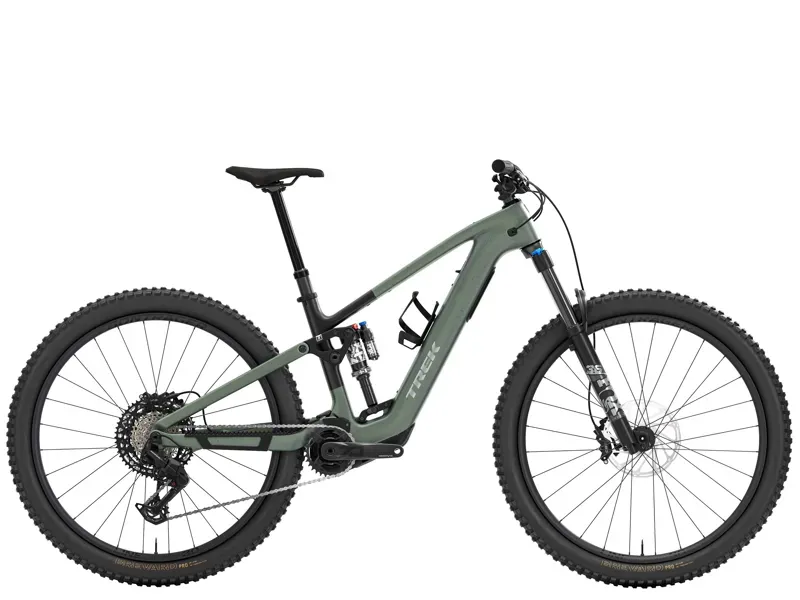 2026 Trek Fuel+ EX 9.7 EMTB Mountain Bike Lichen Green Keswick Green