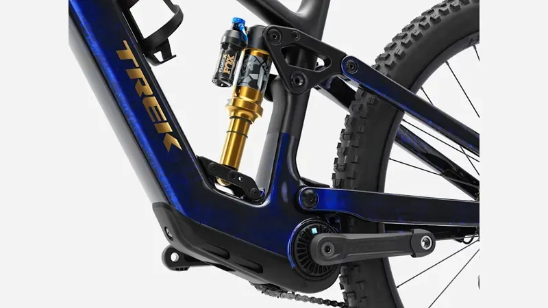 Trek Fuel+ EX 9.8 XT Carbon eMountain Bike in Gloss Navy Smoke/Matte Trek Black-2