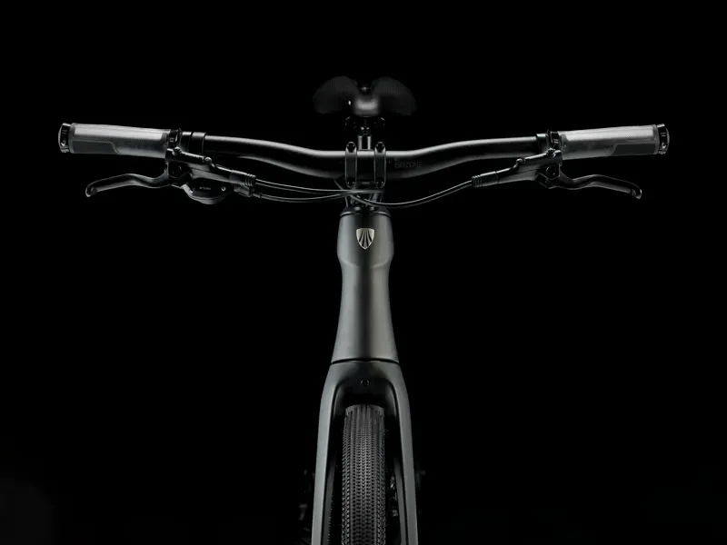 2026 Trek FX Sport 5 Carbon Hybrid Bike in Black Olive Smoke-3