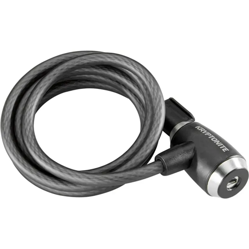 Kryptonite Kryptoflex 10mmx180mm Cable Lock in Black