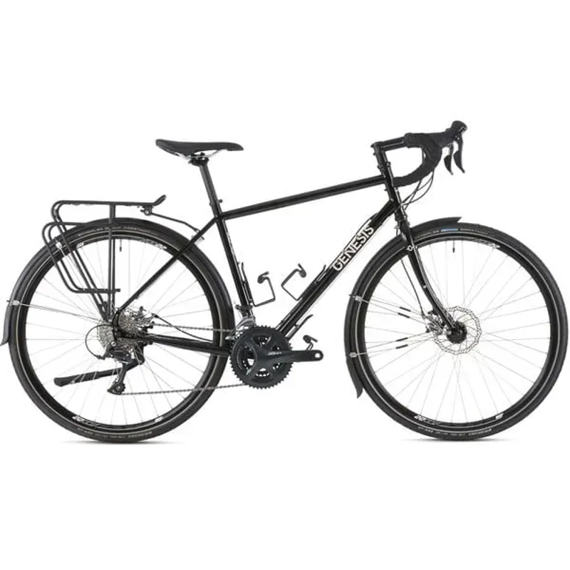 Genesis Tour De Fer 10 Steel Touring Bike in Black