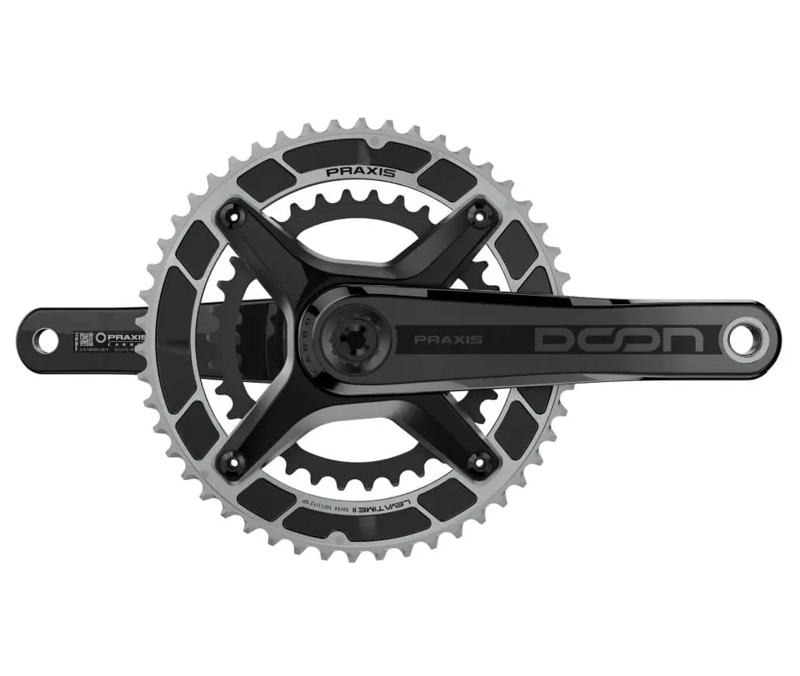Praxis Works Doon 50/34-tooth 172.5mm Carbon Crank in Black