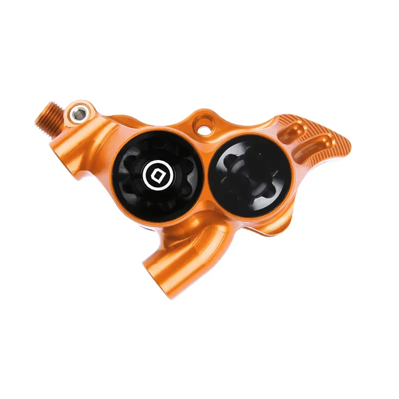 Hope RX4+ SRAM DOT Oil Flat Mount Brake Caliper +0mm in Orange