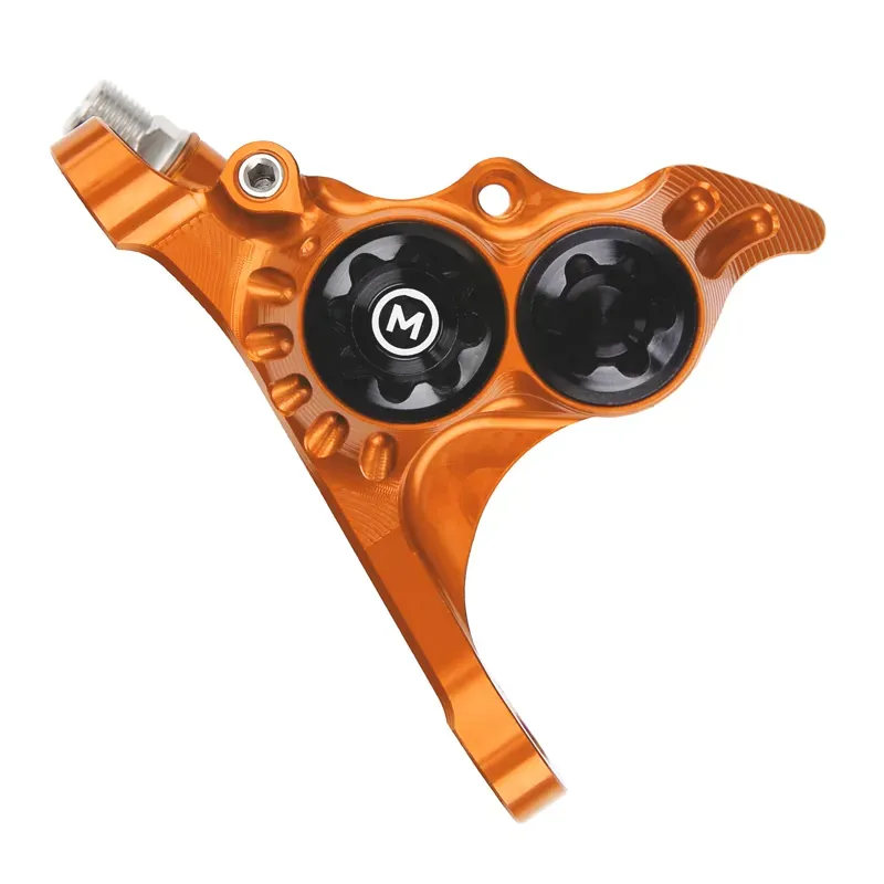 Hope RX4+ Shimano Mineral Front Flat Mount Caliper +20mm in Orange