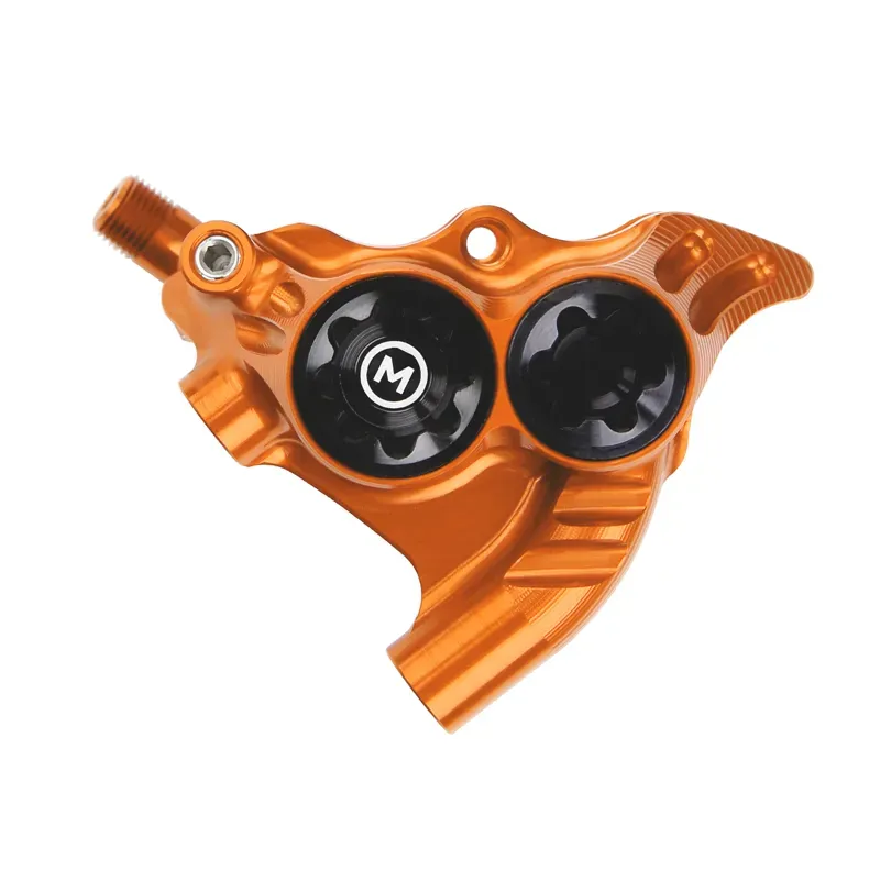Hope RX4+ Shimano Mineral Oil Flat Mount Brake Caliper +20mm in Orange